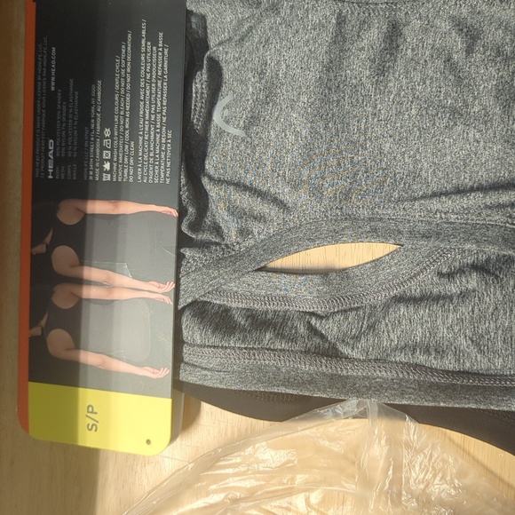 🖤🩶S: Head 2 Active Tank tops (Black&Grey) - Picture 6 of 8